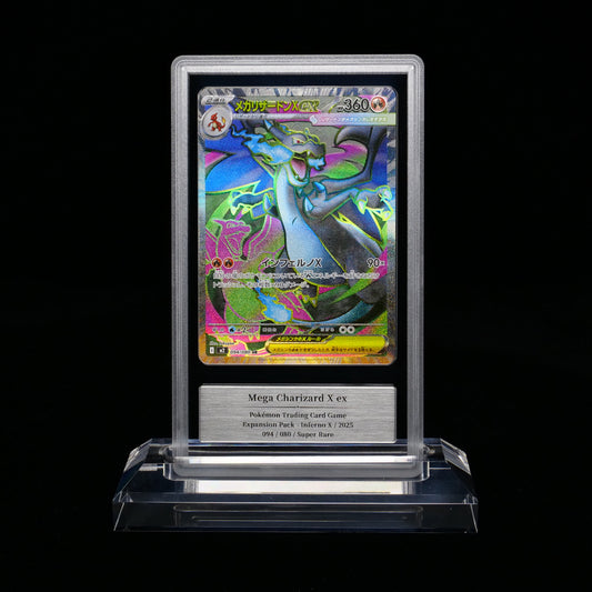 Mega Charizard X ex — GEMIX Gold 10 graded slab, certificate 490470938952